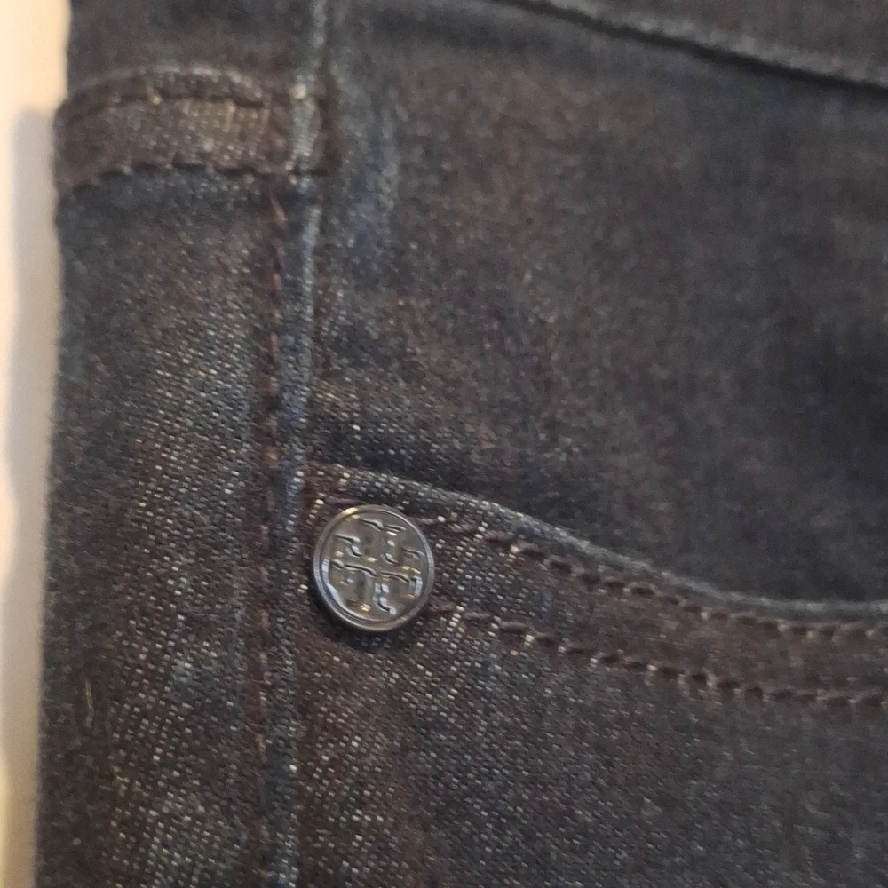 Tory Burch Dark Blue Women's Leggings Jeans Size 28